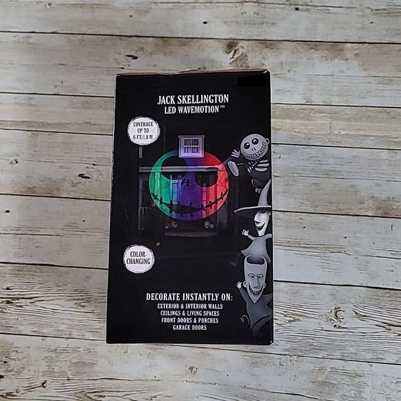 Disney The Nightmare Before Christmas Jack Skellington LED‎ Wavemotion Projector - Picture 2 of 4